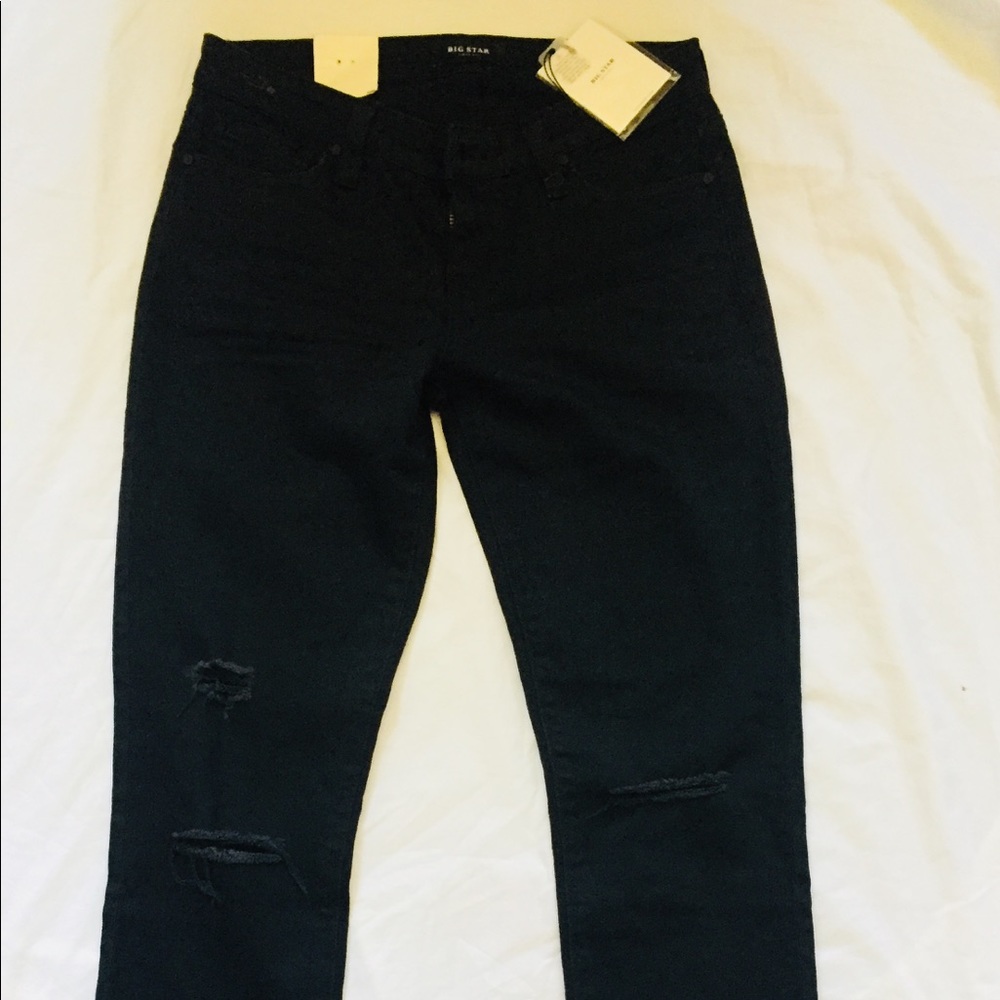 Big Star black skinny jeans